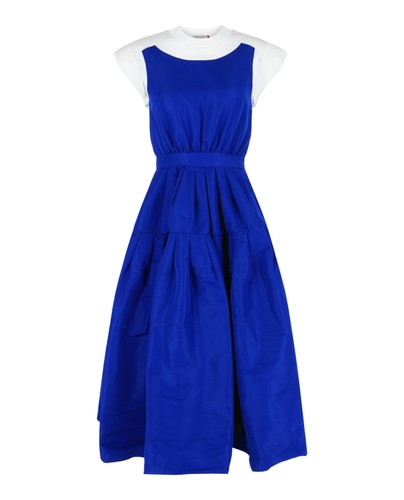 Alexander McQueen Womens A-Line Midi Dress