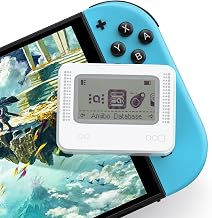 Allmiibo Ultra NFC Tag Emulator for Nintendo Switch, Wii U & 3DS - Game Data Writer with 4000+ Saves, 70+ Game Support, Unlimited Scans, 1.2" LCD, USB-C, Gift for Man Father's Day
