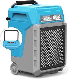 ALORAIR 170 PPD Commercial Dehumidifier with Pump, LGR for Industrial Use