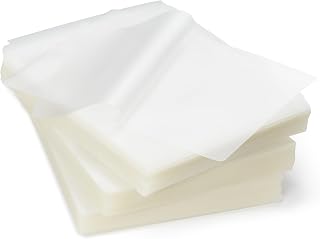 Amazon Basics Clear Thermal Laminating Plastic Paper Laminator Sheets, 9 x 11.5-Inch, 2400-Pack, 2.8mil