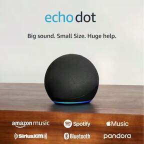 Amazon Echo Dot (th Gen) Smart Speaker With Alexa Charcoal $74.9 17% OFF