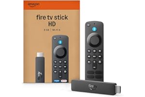 Amazon Fire TV Stick HD (newest model), free & live TV, Alexa Voice Remote, powered by the TV, effortless setup, find shows faster with Alexa+