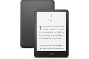 Amazon Kindle Paperwhite Signature Edition 32GB (2024 model) &ndash; Auto-adjusting front light, wireless charging, and weeks of battery life &ndash; Metallic Black