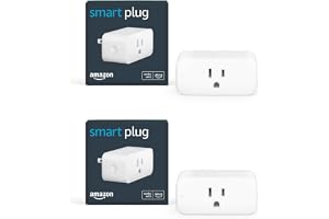 Amazon Smart Plug, Works with Alexa, Simple Setup, Endless Possibilities (2-Pack)