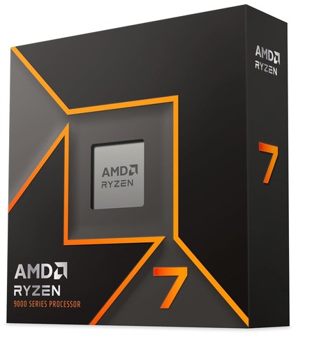 AMD Ryzen 7 9700X 3.8GHz Base Socket AM5 8-Core 16-Thread Desktop CPU Processor
