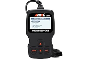 ANCEL AD310 Classic Enhanced Universal OBD II Scanner Car Engine Fault Code Reader CAN Diagnostic Scan Tool, Read and Clear Error Codes for 1996 or Newer OBD2 Protocol Vehicle (Black)