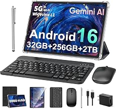 Android 16 Tablet 10 inch - Electronics Tablet with 32GB+256GB+2TB Expand
