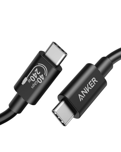 Anker | Refurbished USB C Cable, 40 Gbps USB 4 Data Cable,Compatible with Thunde
