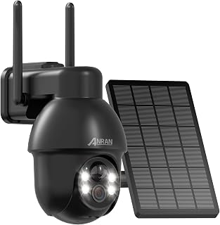 ANRAN Solar Security Cameras Wireless Outdoor 2K WiFi Camera for Home