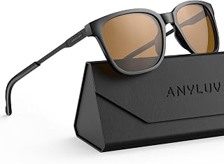 ANYLUV Blue Light Glasses Men, Metal Bluelight Computer Gaming Glasses