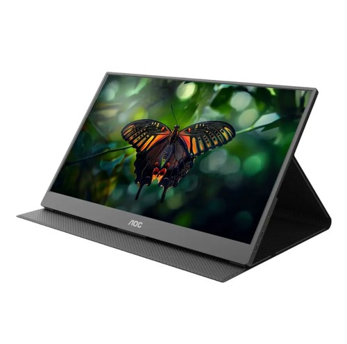 AOC 16T15 15.6" Viewable Portable Monitor 220 cd/m2 800:1 Built-in Speakers