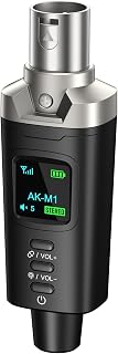 Aokeo AK-M1 XLR Bluetooth Receiver-High-Fidelity Wireless Audio Adapter,100ft Stable Connection,Stereo for Speakers,Mixers,DJ Equipment,Weddings,Parties