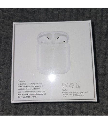 Apple AirPods 2nd Gen Wireless Bluetooth Earbuds with Charging Case, White