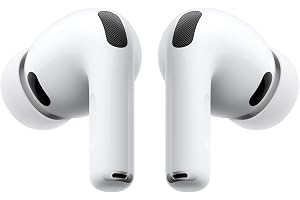 Apple AirPods Pro 3 Wireless Earbuds, Active Noise Cancellation, Live Translation, Heart Rate Sensing, Hearing Aid Feature, Bluetooth Headphones, Spatial Audio, High-Fidelity Sound, USB-C Charging