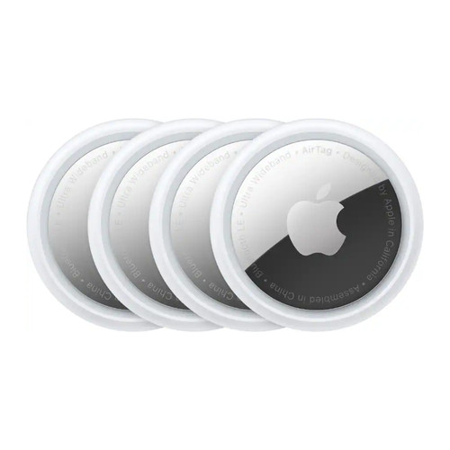 Apple AirTag 1st Generation 4-Pack - Silver / White MX542LL/A