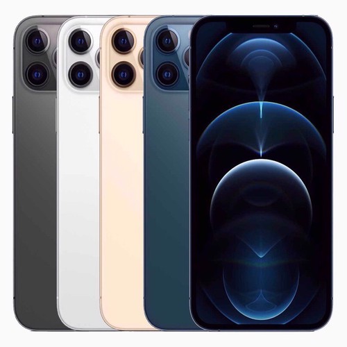 Apple iPhone 12 Pro Max 128GB 256GB 512GB Unlocked Smartphone - All Colors