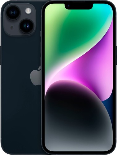 Apple iPhone 14 128GB Midnight A2649 MPUA3LL/A Unlocked Clean ESN Good (AMX)