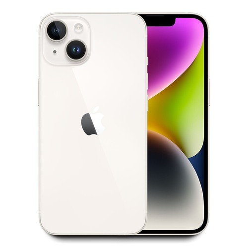 Apple iPhone 14 128GB Unlocked 6.1" - (Starlight) A2649 w/1 Year Warranty