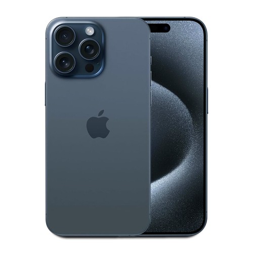 Apple iPhone 15 Pro 6.1" Unlocked 256GB - (Blue Titanium) A2848 w/Warranty