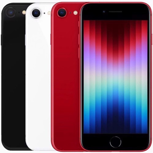 Apple iPhone SE 3rd Gen 64GB 128GB 256GB Unlocked Smartphone, All Colors - Good