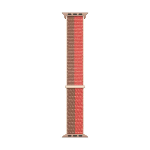 Apple Watch 41mm Pink Pomelo/Tan Sport Loop