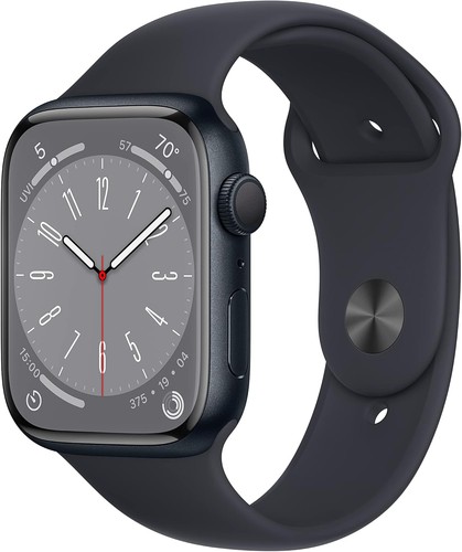 Apple Watch Series 8 Aluminum 41mm A2978 (GPS Only, No Cellular) Midnight (Good)