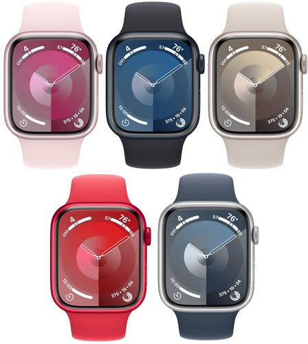Apple Watch Series 9 41mm GPS + WiFi + Bluetooth Aluminum Case - Very Good