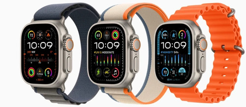 Apple Watch Ultra 2nd GPS & Cellular Unlocked 49mm Natural Titanium - Very Good