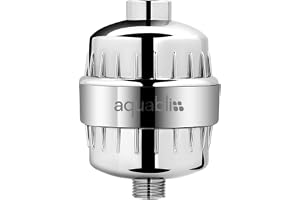 Aquabliss High Output Revitalizing Shower Filter - Reduces Dry Itchy Skin, Dandruff, Eczema, and Dramatically Improves The Condition of Your Skin, Hair and Nails - Chrome (SF100)