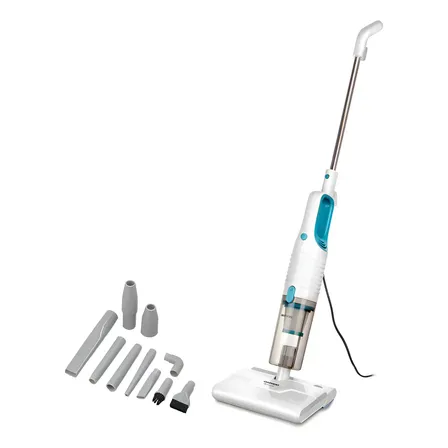Aspiradora De Mano Vertical 2 En 1 Daewoo Color Blanco Moppy DVC-105 con accesorios