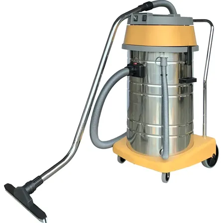 Aspiradora Industrial 2 Motores Doble Etapa 60 L Inox 2000w