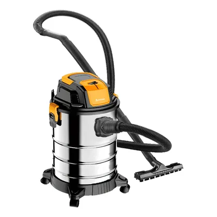 Aspiradora Sopladora Seco L&iacute;quido Suono 25 Litros 1300w Color Plateado
