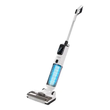 Aspiradora Vertical Trapeadora 170w Gadnic Fls31 Limpieza 2 En 1 Blanco Aspira En Seco Y H&uacute;medo