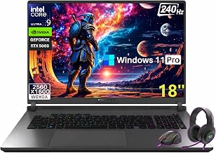ASUS ROG Strix G18 Gaming Laptop, 18&rdquo; 2.5K 240Hz Nebula Display, Intel Core Ultra 9 275HX, GeForce RTX 5060, 32 GB DDR5-5600, 1 TB SSD, Wi-Fi 7, Windows 11 Pro, RGB Backlit KB, ROG Cooling, Gaming PC