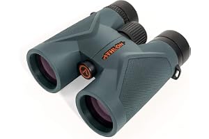 Athlon Optics 8x42 Midas UHD Gray Binoculars with ED Glass for Adults and Kids, High-Powered Binoculars for Hunting, Birdwatching, and More