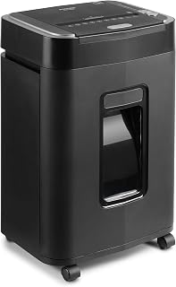 Aurora Commercial Grade 150-Sheet Auto Feed Heavy Duty Micro-Cut Paper and Credit Card Shredder with 6.3 Gallon Pullout Basket / 60 Minutes Continuous Run Time/P-4 Security Level