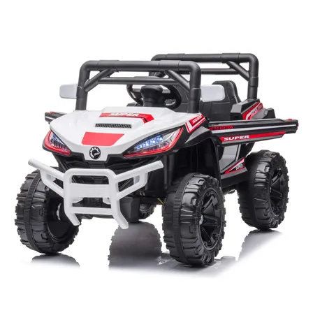 Auto A Batería Infantil Blanco Cl-903 Blanco