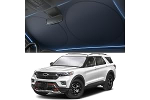 Autovir Sun Shade for Car Windshield Foldable &ndash; 280T Thickened Car front window shade, Heat Shield UV Protection Curtains, Keeps interior Cool, Easy Fold Storage, Universal Fit for SUV, Sedan (Medium)