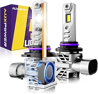 Auxbeam X2 Series 9005 HB3 Fog Lights, 22000LM 9005 Powersports Lights