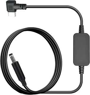 Baby stroller camera USB-C power adapter, DC5521 to USB-C12V power adapter | only supports cigarette lighter port, does not support monitor and camera (6.56FT)