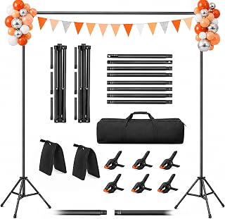 Backdrop Stand 10x9.2 Ft (WxH), 7 Widths Adjustable Background Stand