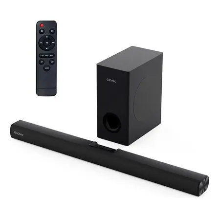 Barra de Sonido Gadnic Bluetooth 2.1 Canales Subwoofer Inal&aacute;mbrica Home Theater TV