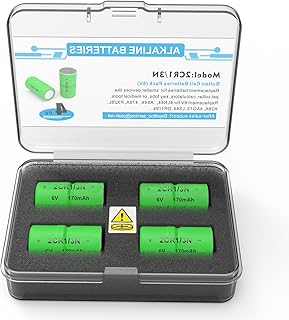 Bayattoo 4-Pack 2CR1/3N 6V Dog Collar Batteries | Welded Series for Extreme Stability | Compatible with Pet Stop, Dog Guard, Extreme PTPIR-003/DG-3000/PCC-100 & More
