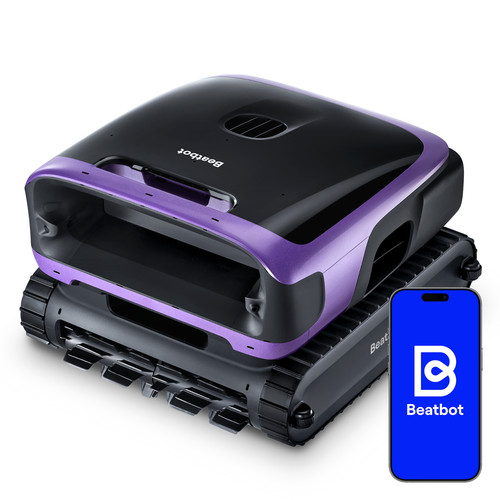Beatbot Sora 70  Pool Vacuum Robot, 360&deg; Top-to-Bottom Cleaning,Lilac