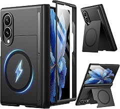 BERFY for Samsung Galaxy Z Fold 8 Case, Compatible with MagSafe, Ink | Dual Hidden Kickstand, Screen Protector, Military Grade Hinge Protection, Full Body Shockproof Magnetic Phone Case