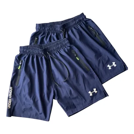 Bermuda Short Under Armour X2 Bolsillo Cierre Entrenamiento