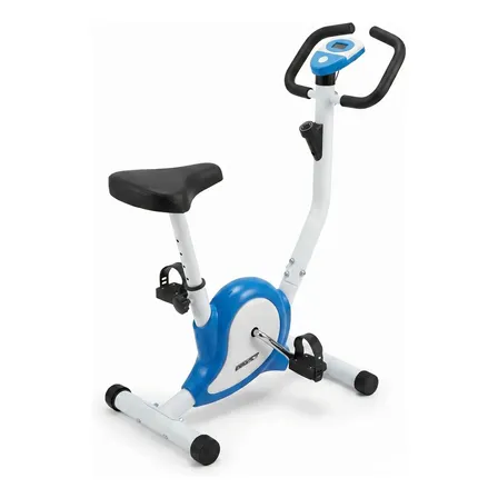 Bicicleta Fija 100 Kg Compacta Ergonomica Energy Fit Blanco