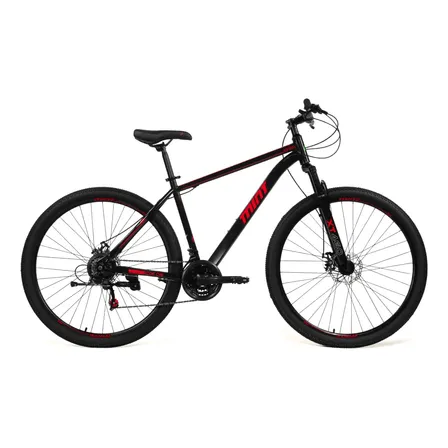 Bicicleta Mtb Mint Astro Talle M/l Rodado 29 21v Freno Disco Negro/rojo 19  