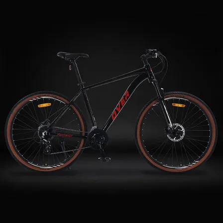 Bicicleta MTB Overtech Fortis GT R29 Hidr&aacute;ulicos Full Shimano Negro/rojo M