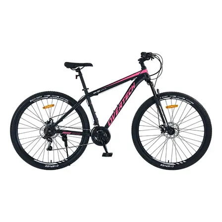 Bicicleta Mtb Overtech R29 Q5 21v Freno A Disco Shimano 12x Color Negro/Rojo/Rojo Tama&ntilde;o del cuadro L